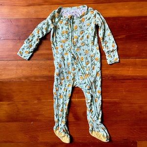 Posh Peanut Lemon Footie Sleeper